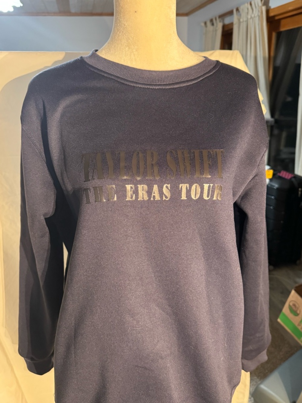 Taylor Swift Navy The Eras Tour Pullover Sweatshirt
